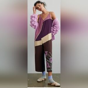 Anthropologie Dolan Viscose Blend Jumpsuit Size L